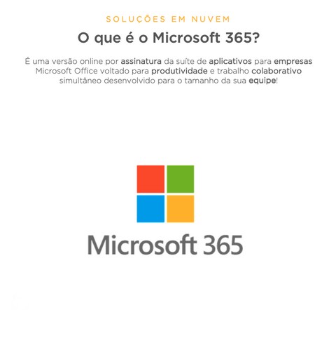Comprar microsoft office 365 empresa - Braga Soluções